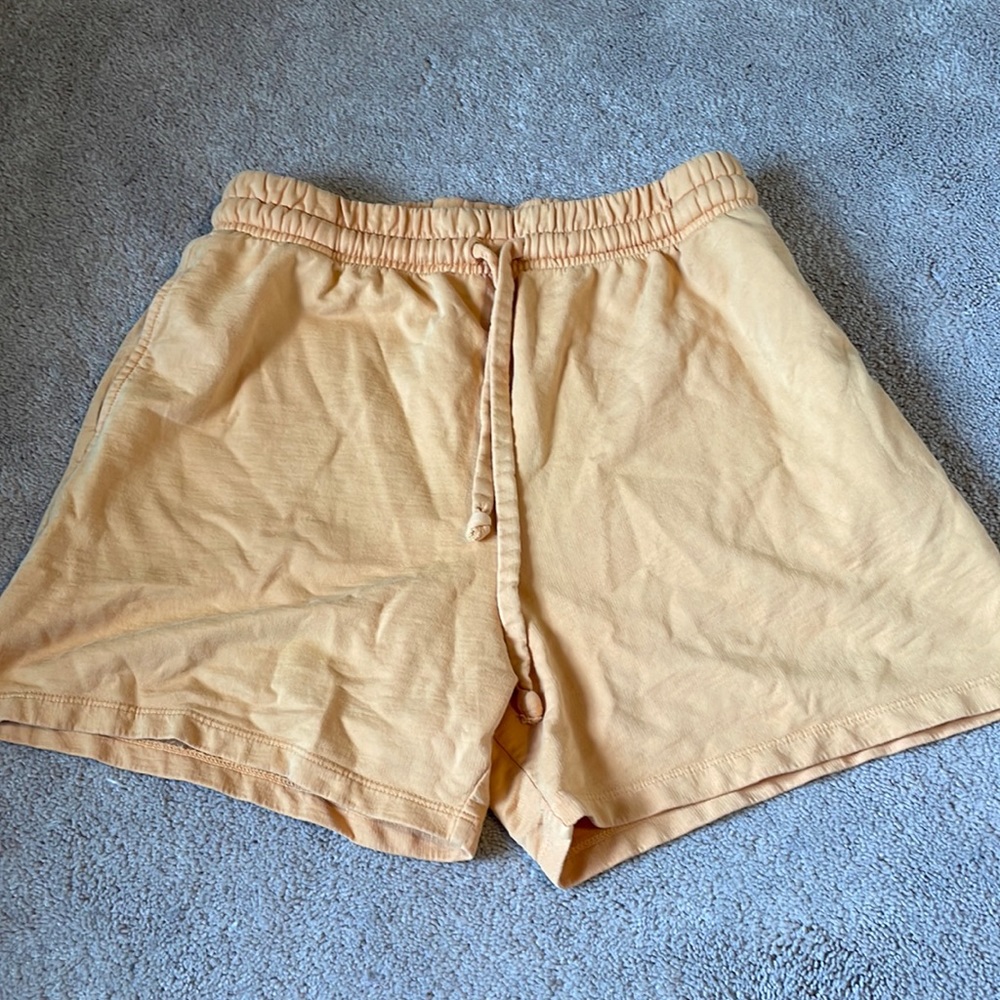 Year of ours Yellow lounge shorts